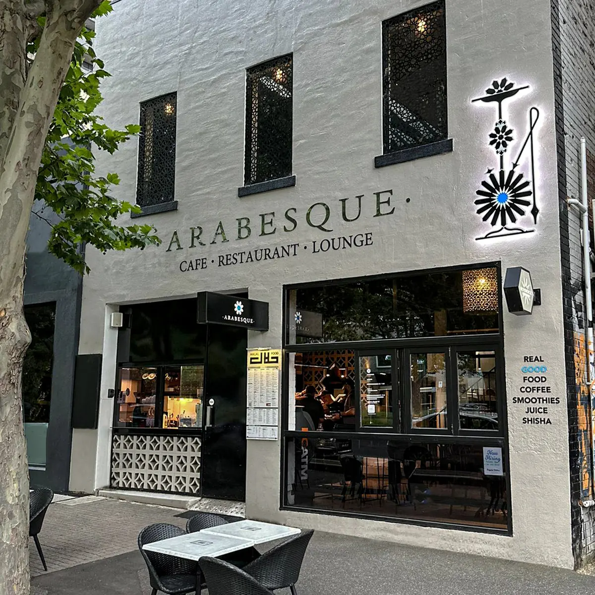 Arabesque CBD shopfront on Elizabeth Street, Melbourne