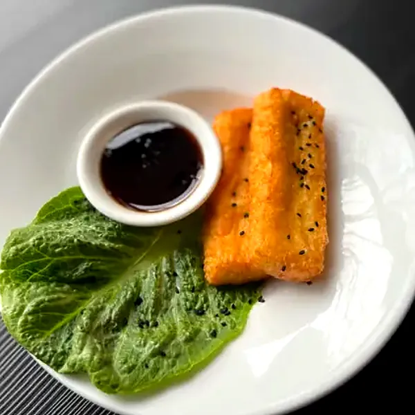 Fried halloumi