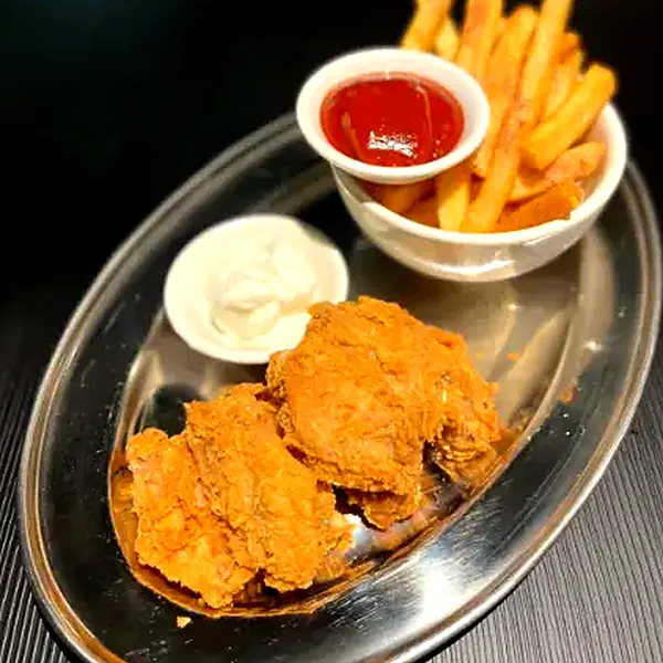 Crispy fried chicken