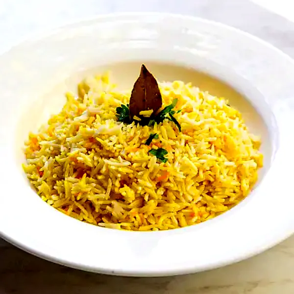Saffron sella rice